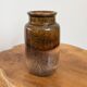 Vase brun, Scheurich 231-15 , poterie d’art ouest-allemande (WGP)