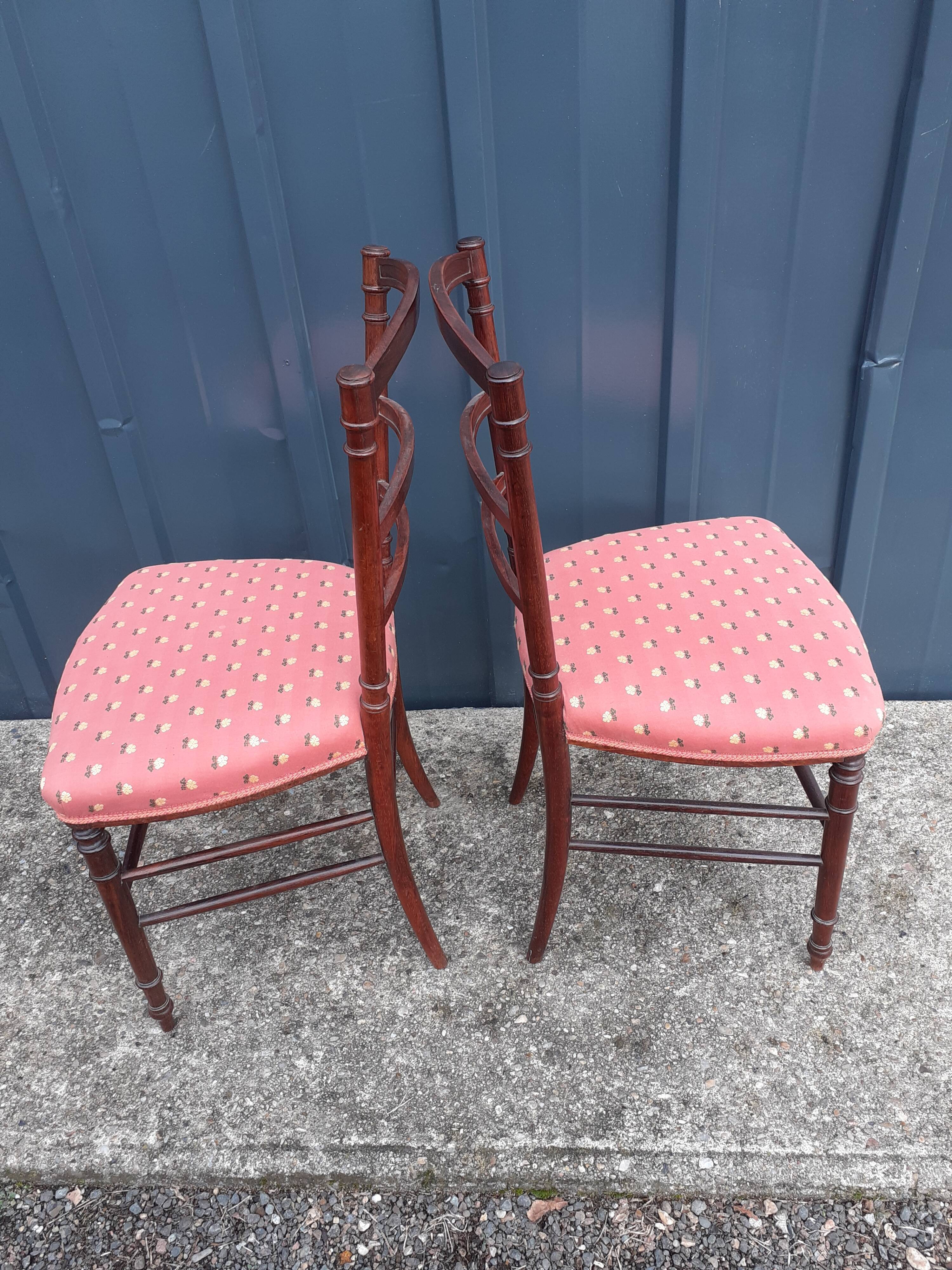 Pair of bedroom chairs