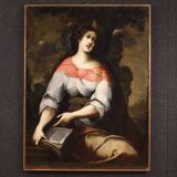 Pair of 17th century Italian paintings, Sibyls