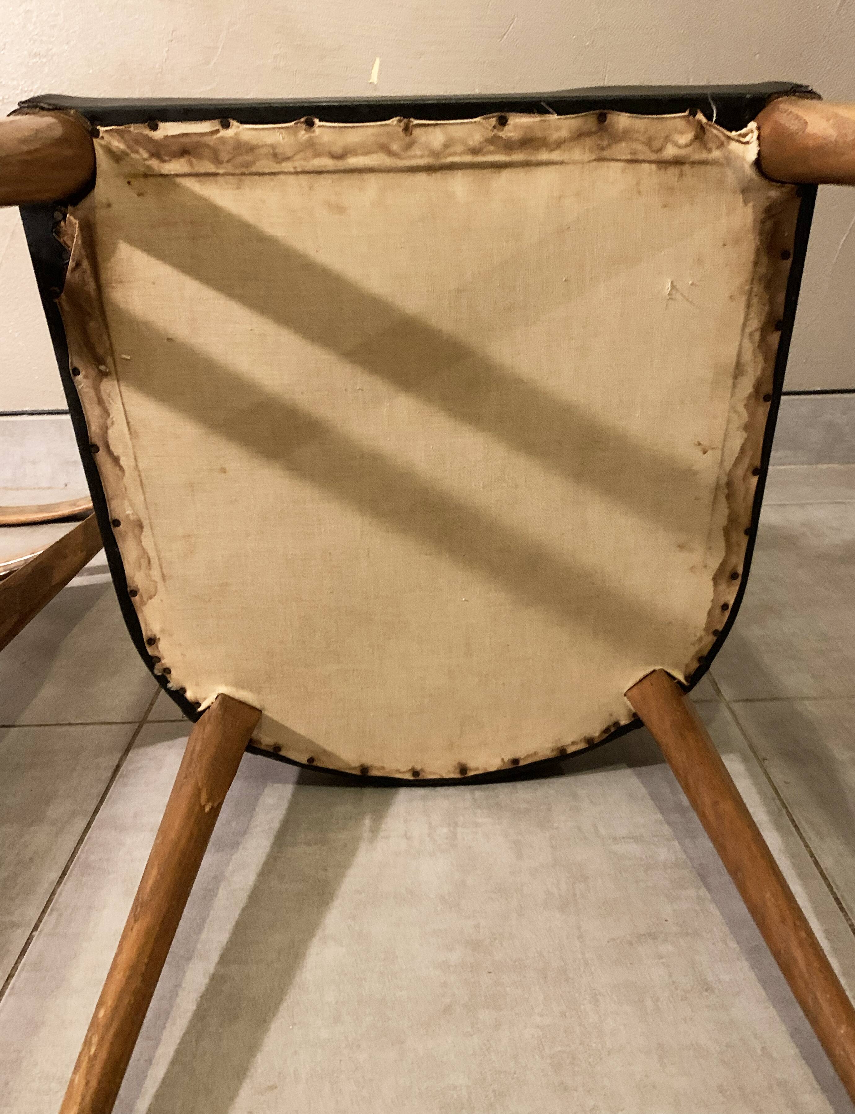 Pair of Italian chairs from the 1950s