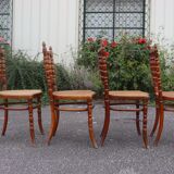 Series 4 bistro chairs Fischel N109
