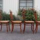 Série 4 chaises bistrot Fischel N109