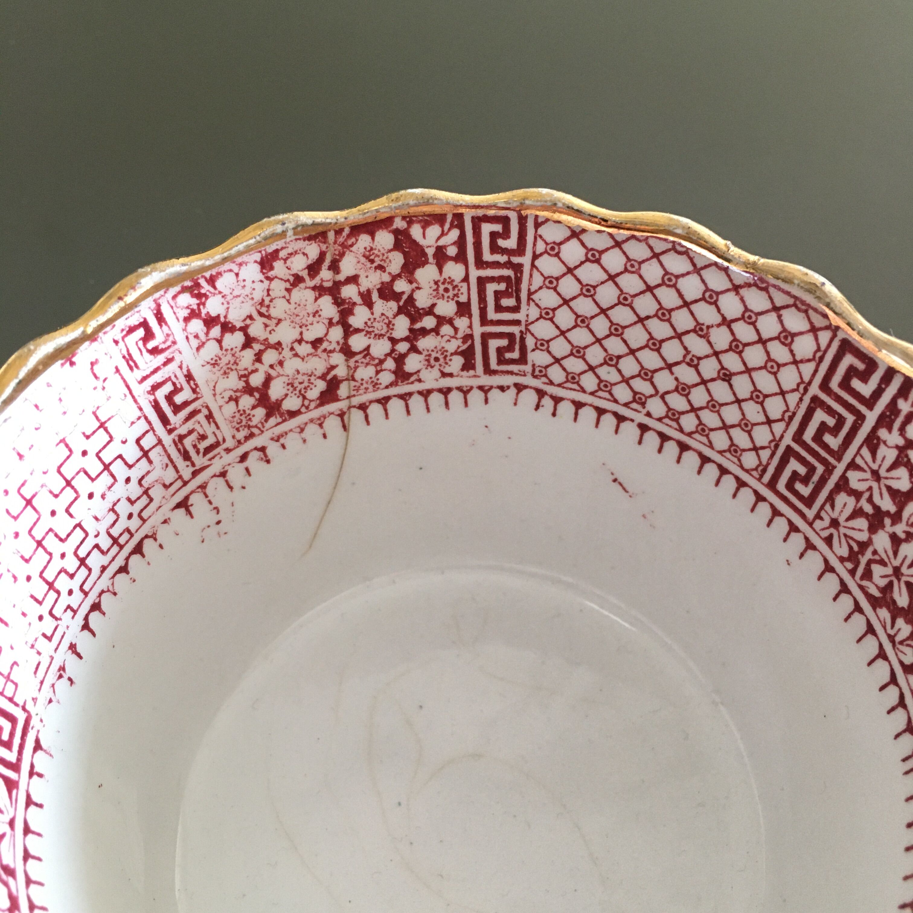 Luneville cup and saucer