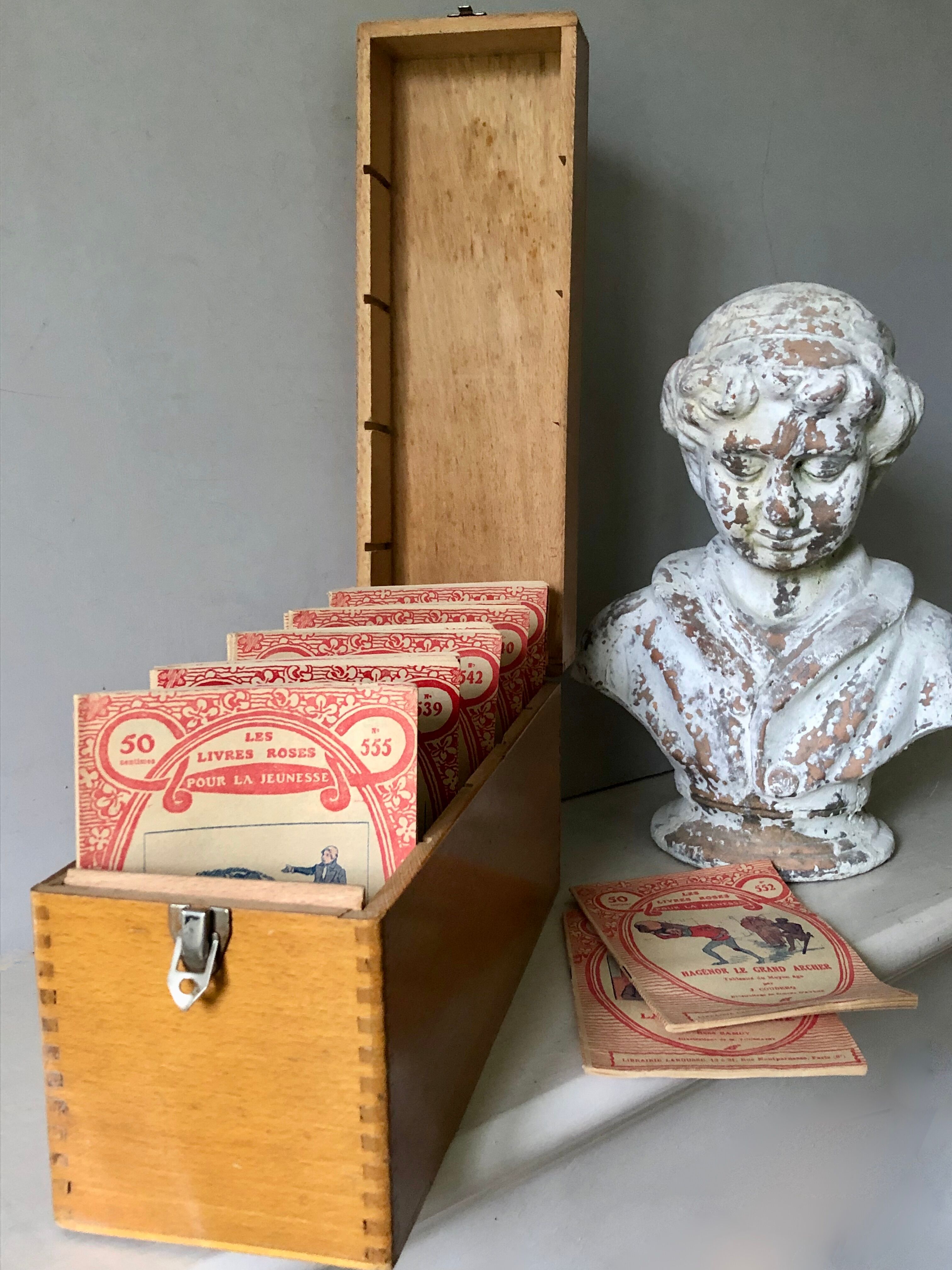 Old plug box, office accessory