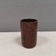 Beautiful vase in metallic glaze from Hjort ceramics Denmark 1980s