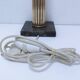 Lamp foot column brass marble neo classic vintage
