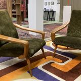 Pair of 70-foot compass chairs