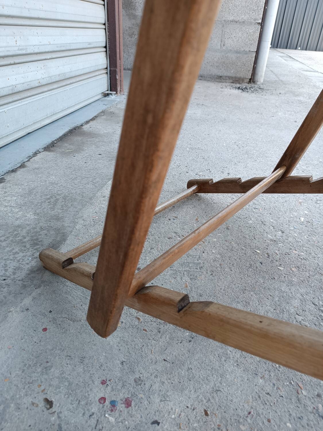 Vintage deckchair 1970