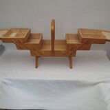 Nice-sized worker, in light varnished wood