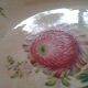 4 Old plates. Flowers. 19th