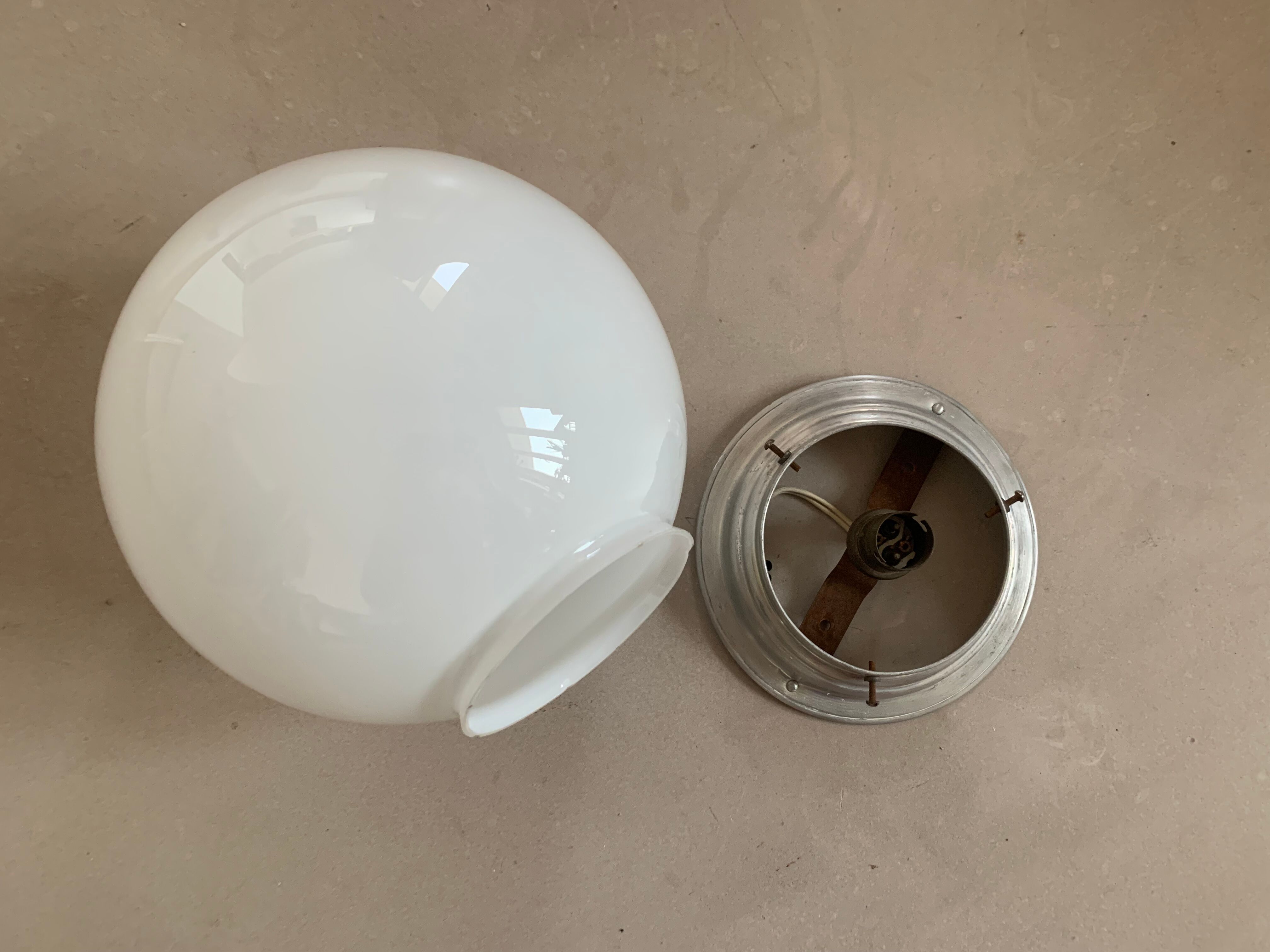 Ceiling lamp old 50s