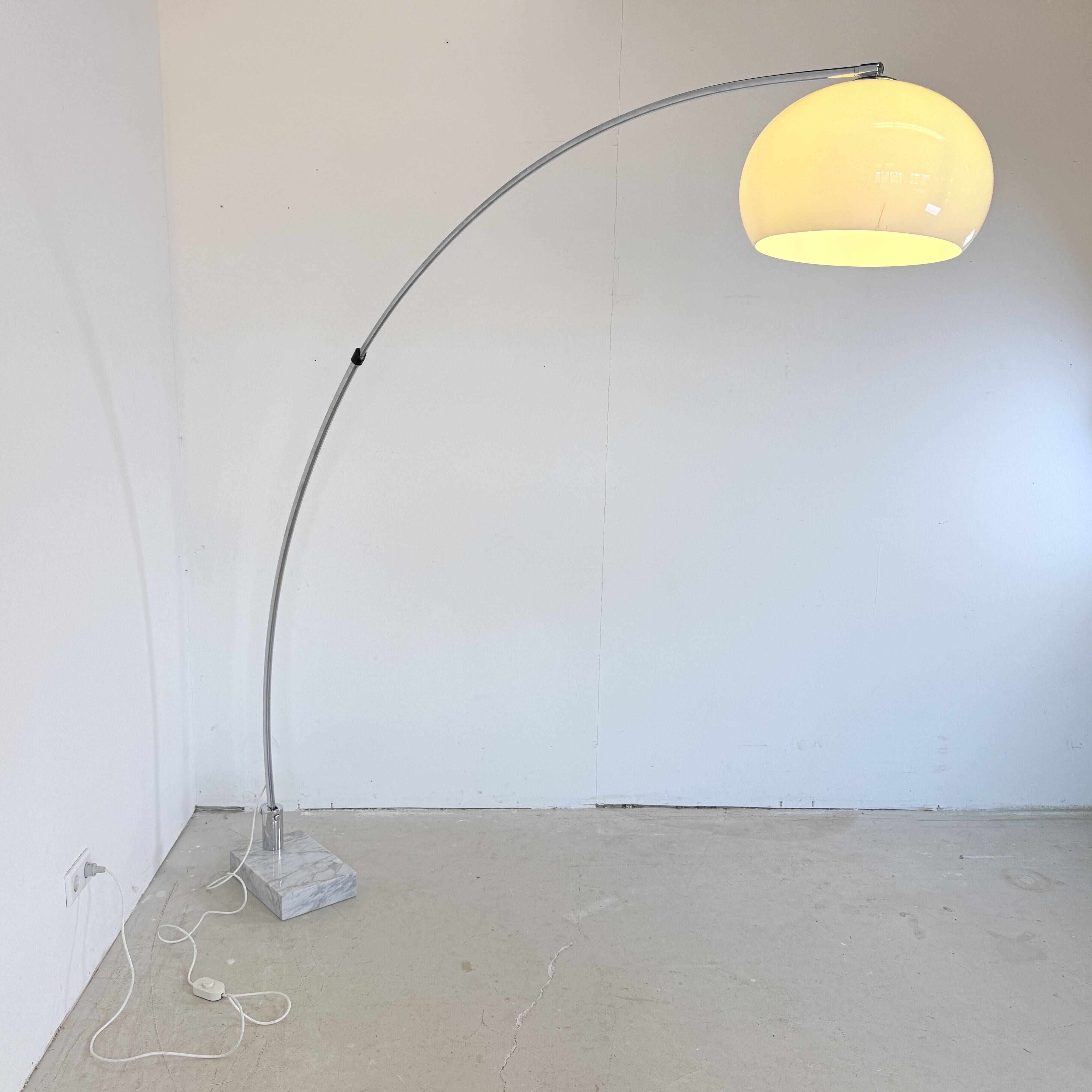 Space Age Arc Lamp – 1970s – Sölken Leuchten / Reggiani Style