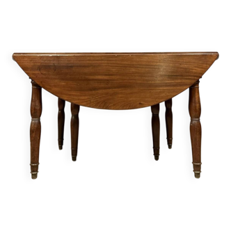 Table a 6 pieds a allonges époque louis philippe en acajou vers 1830