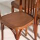 Antique bentwood chairs in Thonet style – Central Europe, circa 1930 #4 – Set of 4 pieces