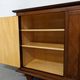 Art Deco style sideboard in rosewood and sycamore, France circa 1950