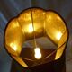 Lampe en bronze et velours 70 cm
