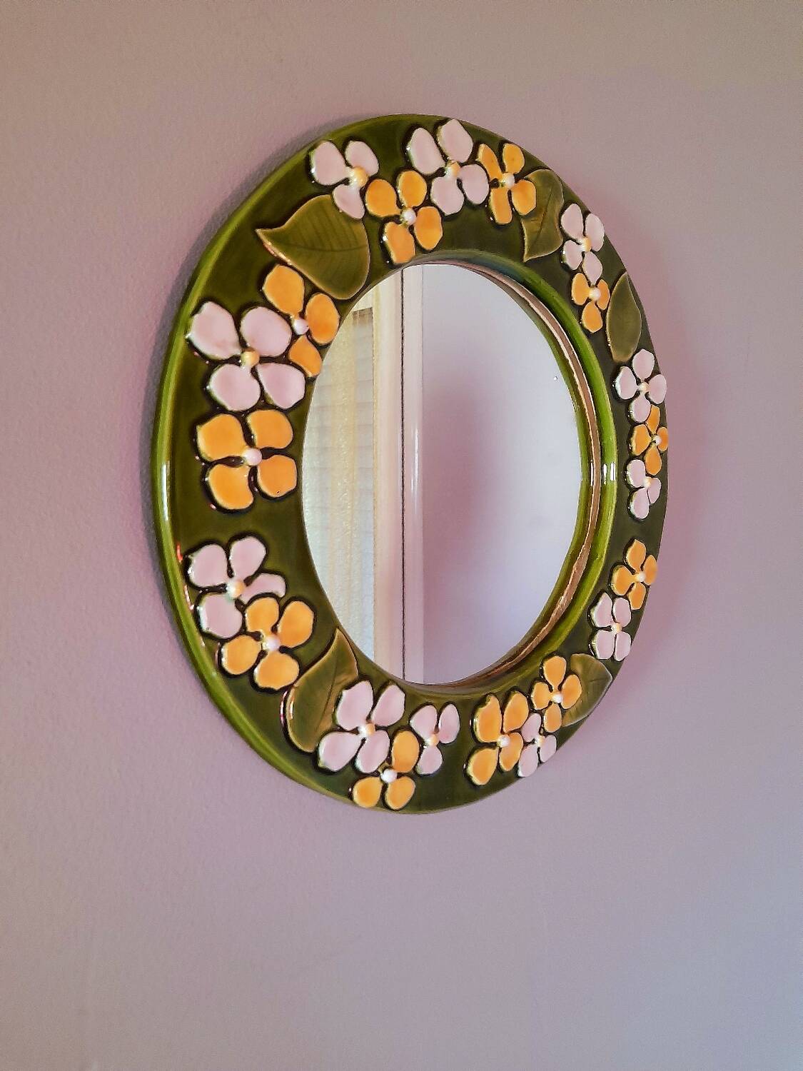 Ceramic mirror Mithé Espelt