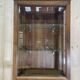 Buffet / Vitrine en noyer Napoléon III