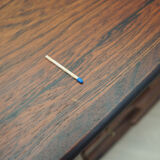 Rosewood desk, Danish design, 1970s, made by Omann Jun