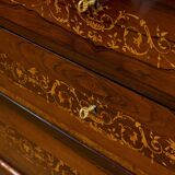 Original English walnut sideboard