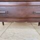 Commode de style Art Deco en noyer, circa 1950