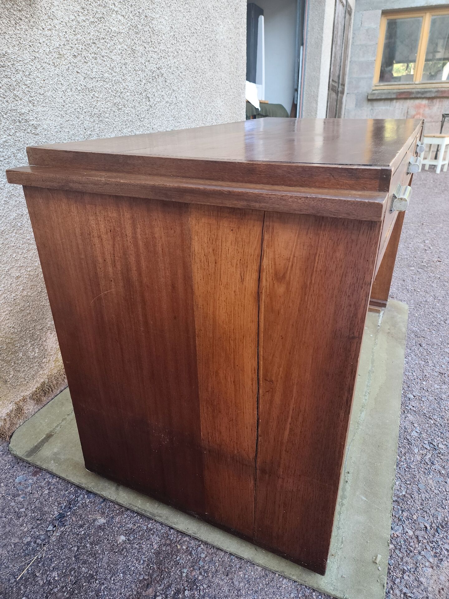 Double Art Deco desk