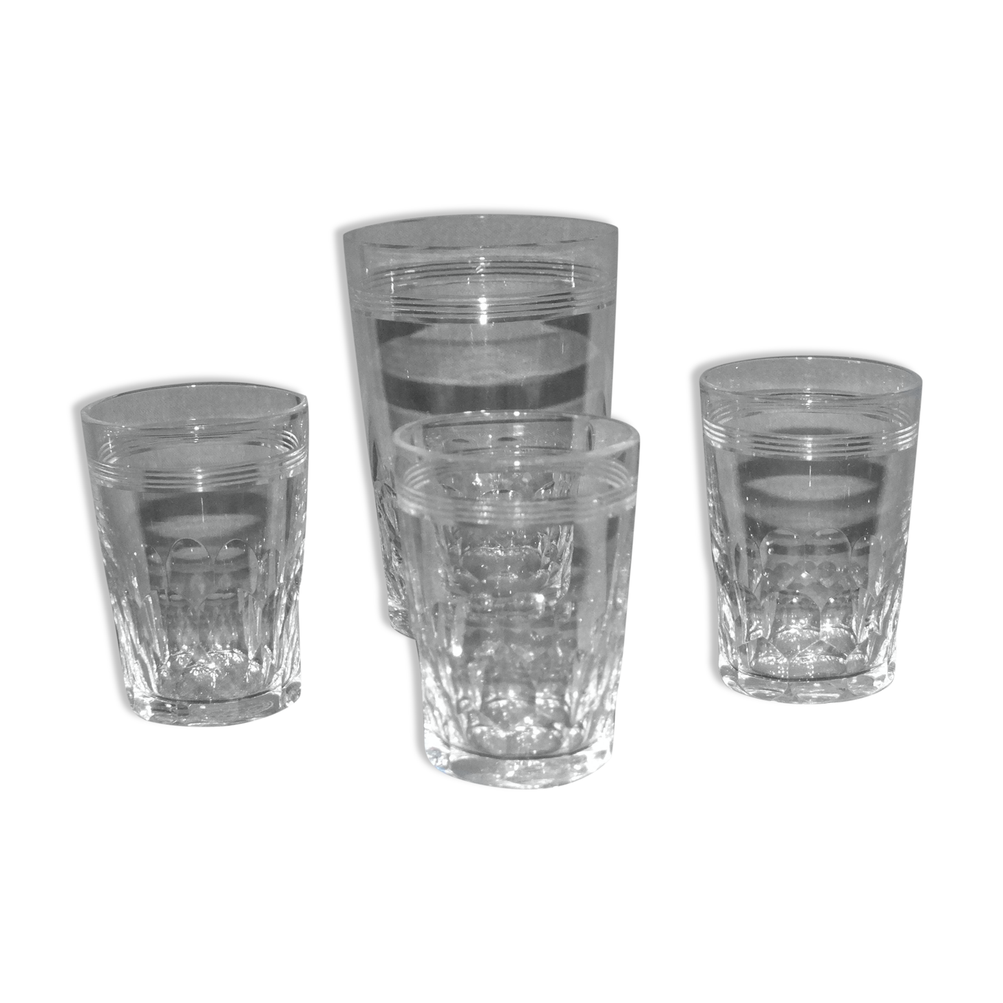 4 Baccarat glasses model Chauny
