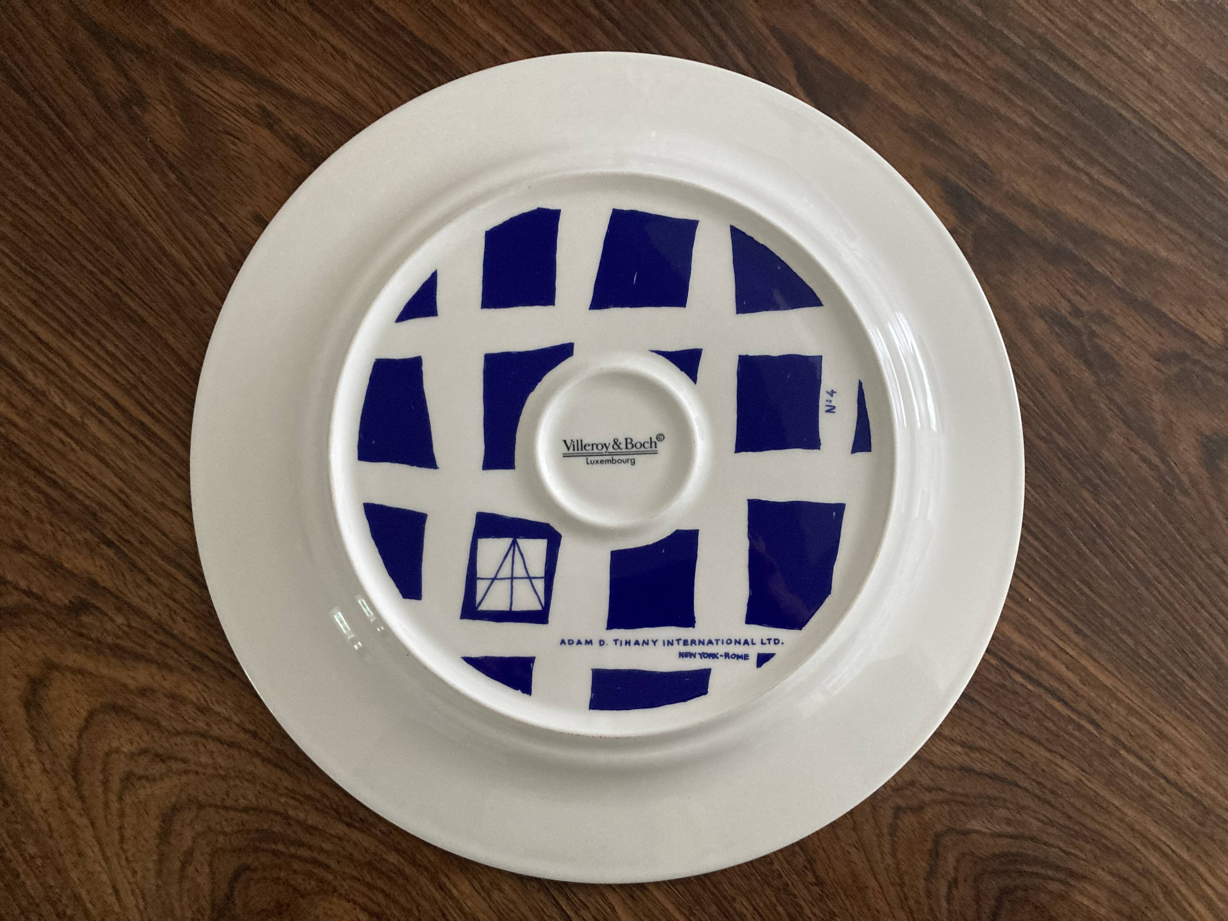 Plate – design collection plate by Adam Tihany for Villeroy and Boch