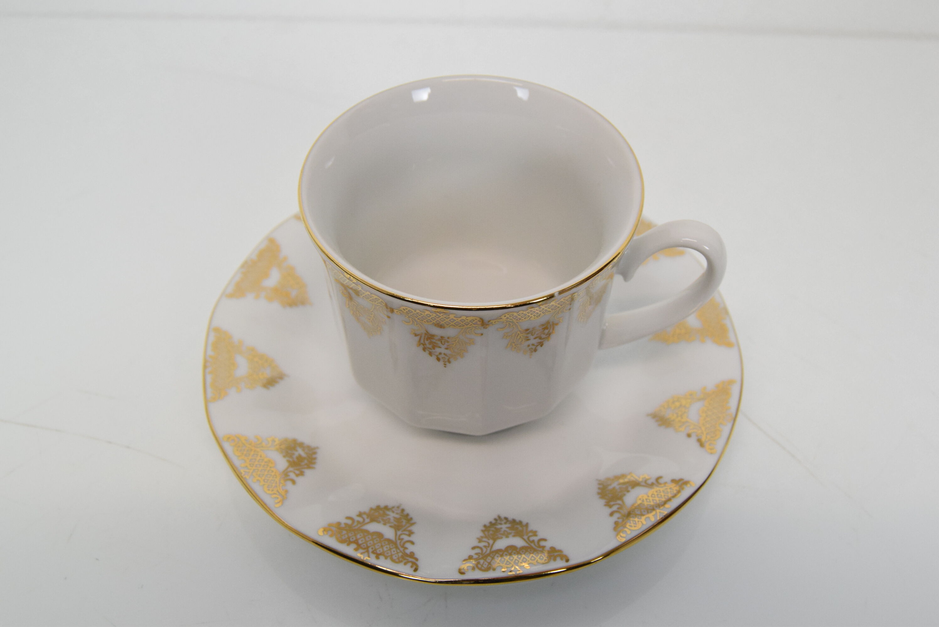 Set Porcelain for tea or coffee,Carlsbad porcealin by company Epiag D.F.,Circa 1960'S.