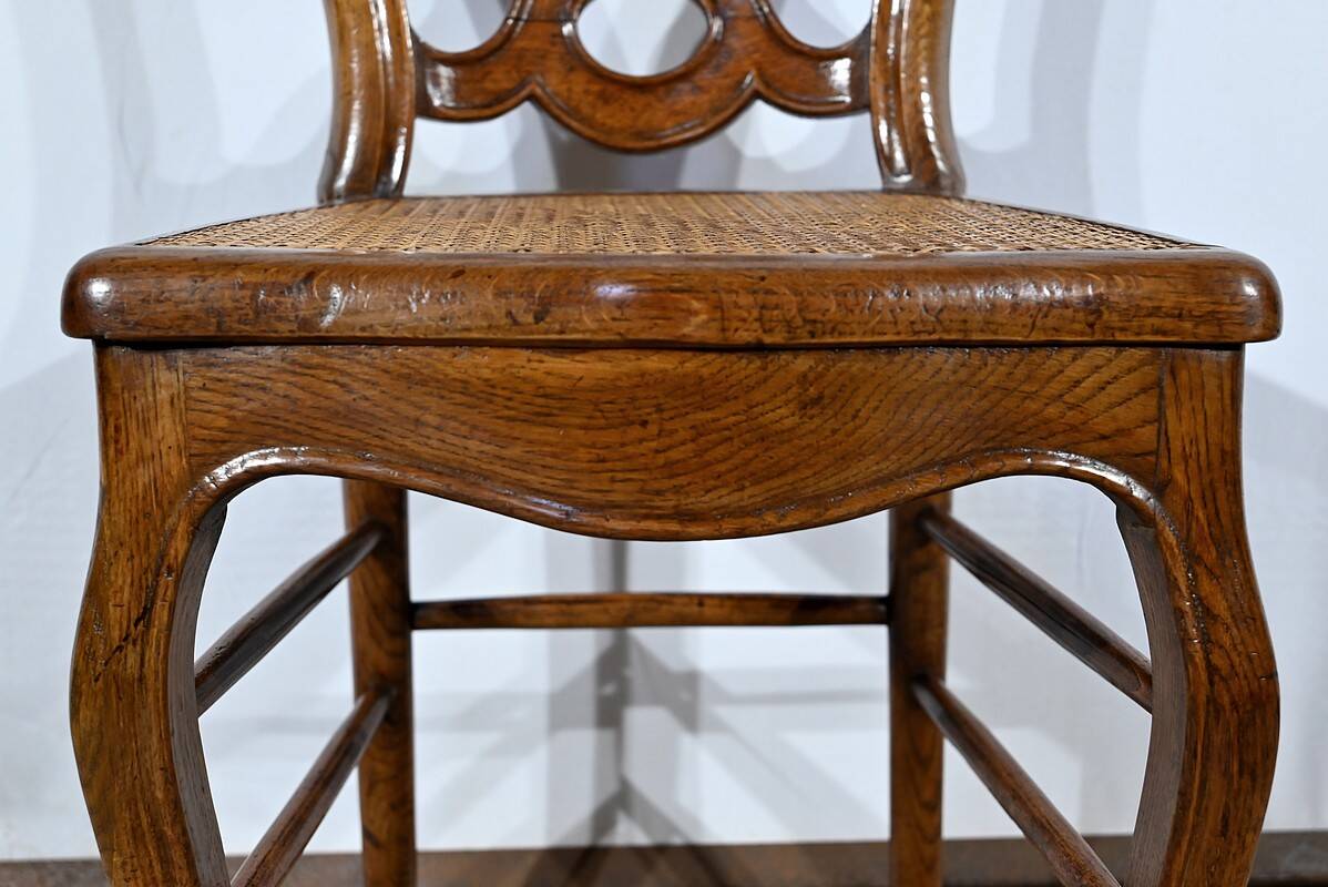 Oak Chairs, Louis Philippe Period – Mid-19th Century