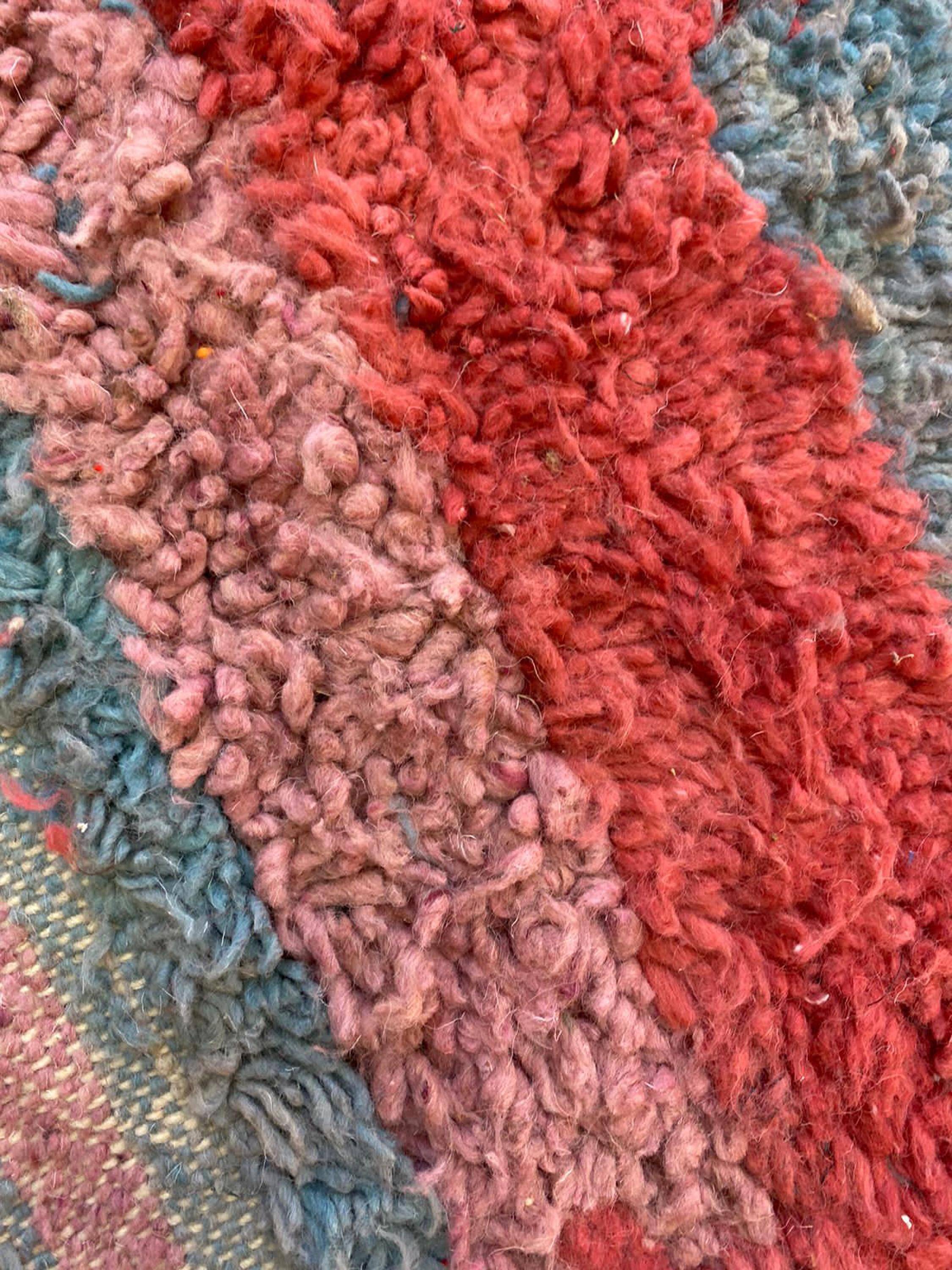 Natural handmade Berber rug 3x2 m