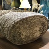 Openwork wicker basket