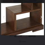 Solid teak bookcase