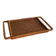 Plateau rotin vintage