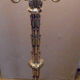 Silver bronze lamp of the 1950s