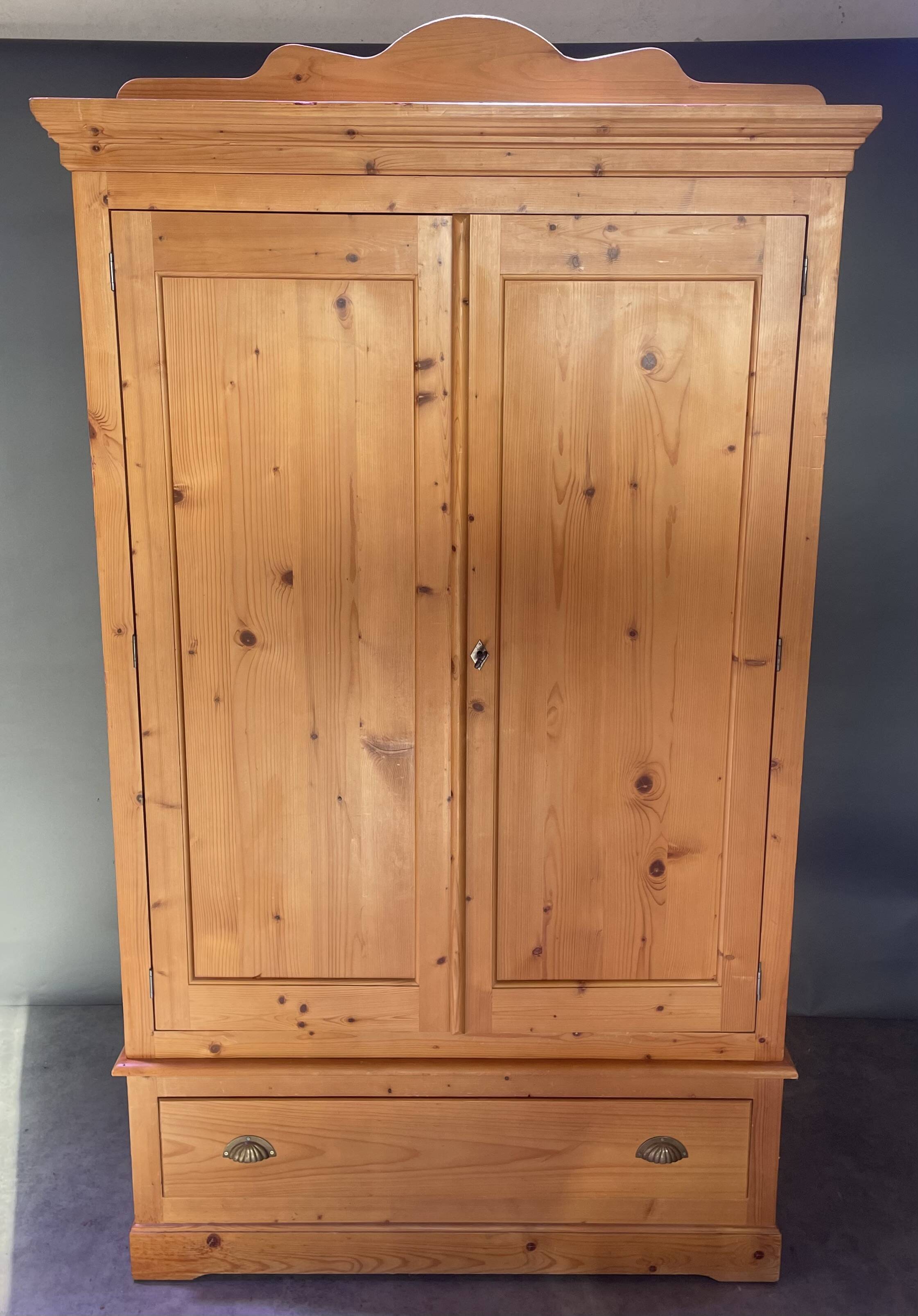 Parisian pine wardrobe