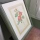 Small pink botanical board