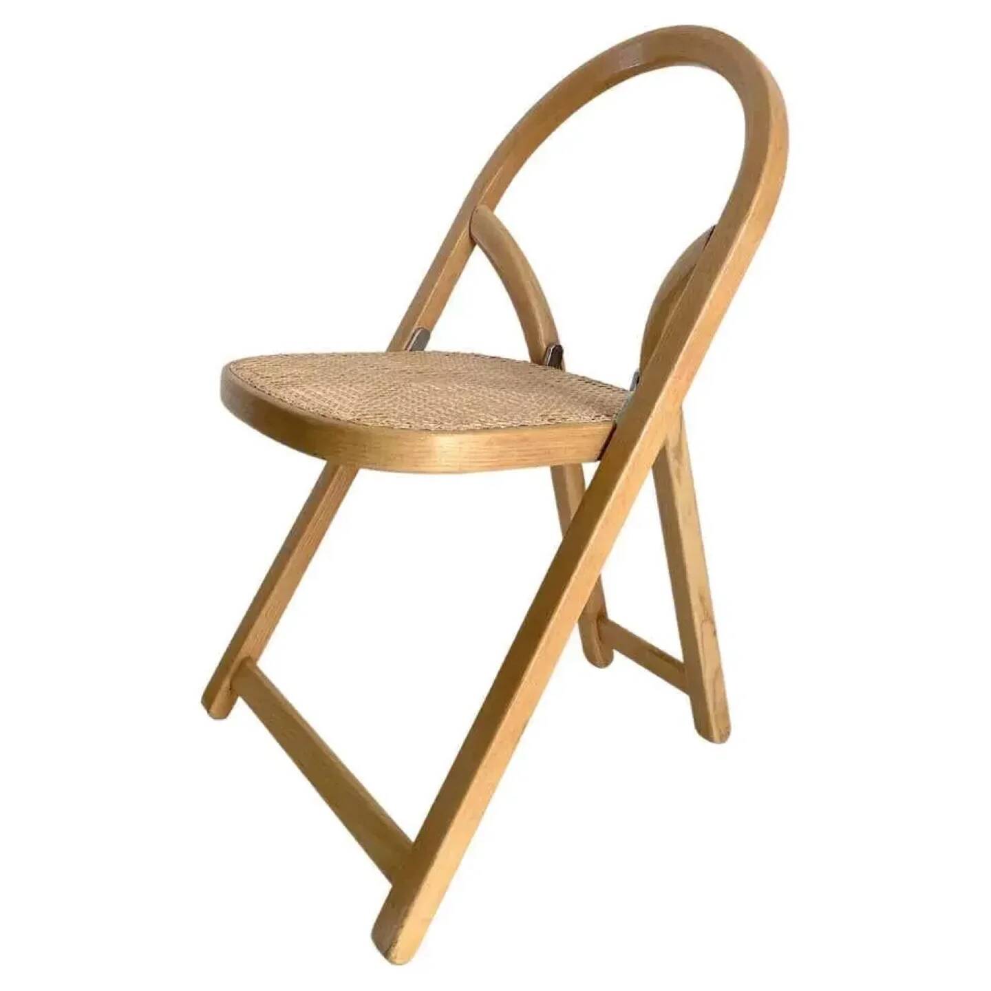 Italian folding chair Arca by Gigi Sabadin for Crassevig
