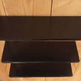 Black metal string shelf, 50s-60s