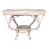 Rattan table year 60