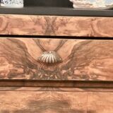 Old walnut dresser