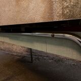 Green formica table, 1970