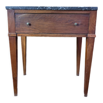 Louis XVI period console in walnut