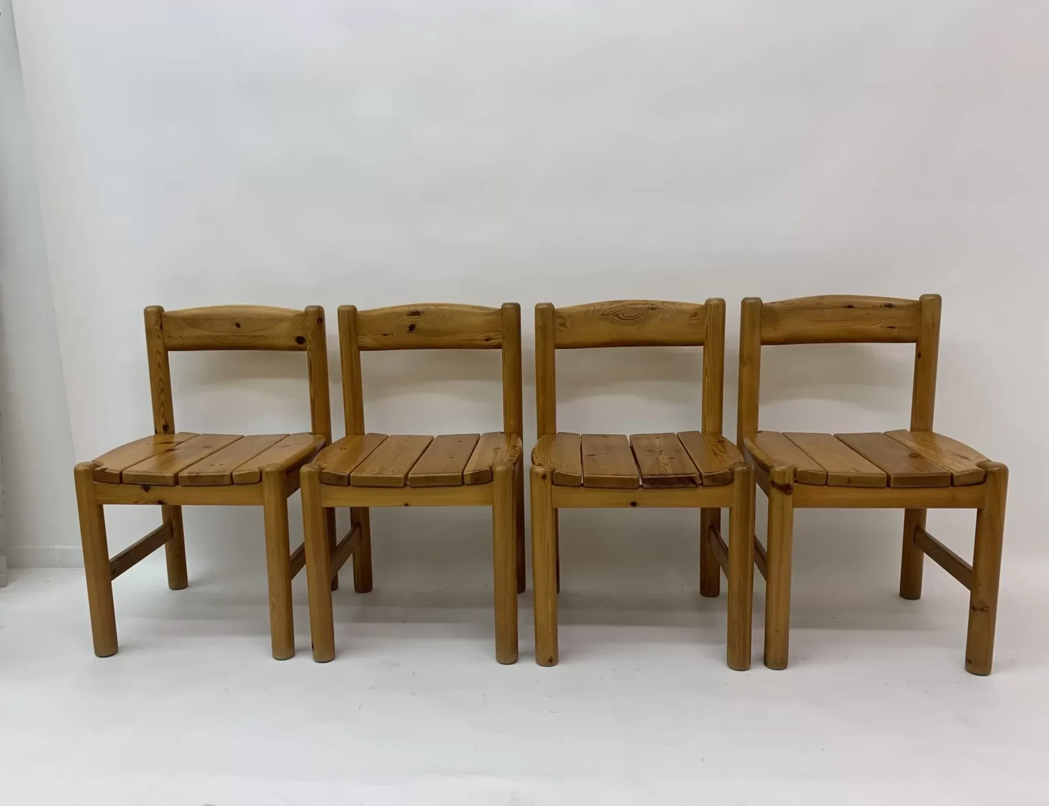 Set of 4 Rainer Daumiller dining chairs, 1970s