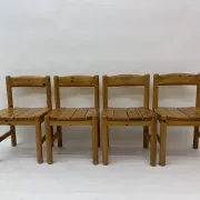 Set of 4 Rainer Daumiller dining chairs, 1970s