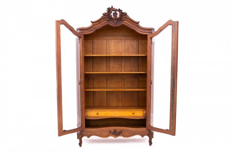 Historic library, France, circa 1900. After renovation.