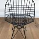 Lot de 4 chaises noires vintage Eames