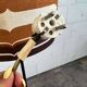 VINTAGE ADJUSTABLE FLOOR LAMP / FLOOR LAMP FROM THE 70S