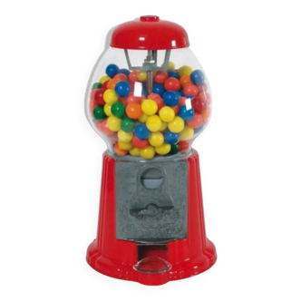 Metal and glass candy dispenser