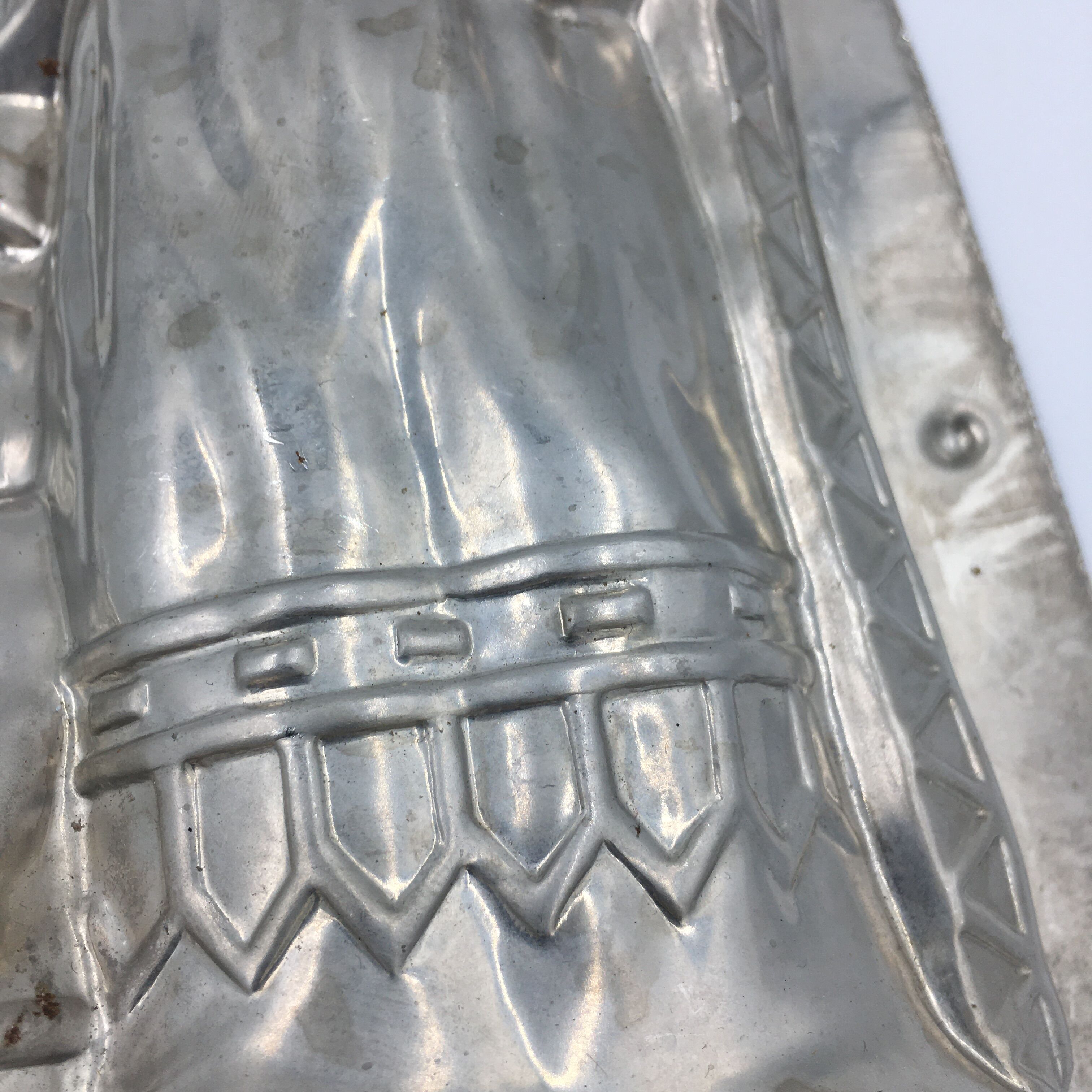 Chocolate mold of St. Nicholas